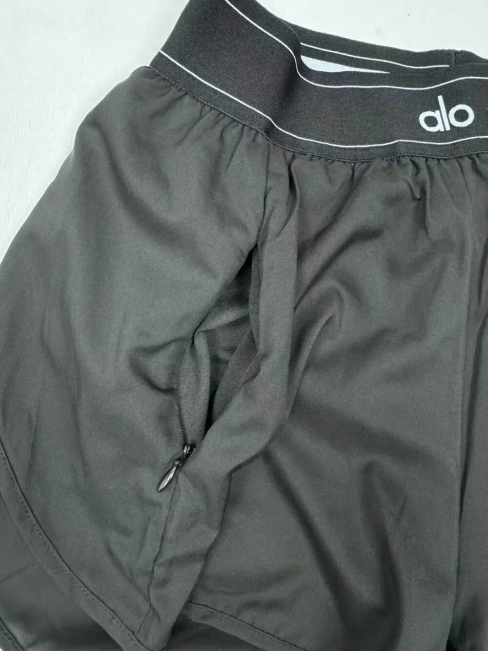 Black ALO Yoga Match Point Shorts 🖤Tennis Running Gym Athletic Shorts - NWT💞